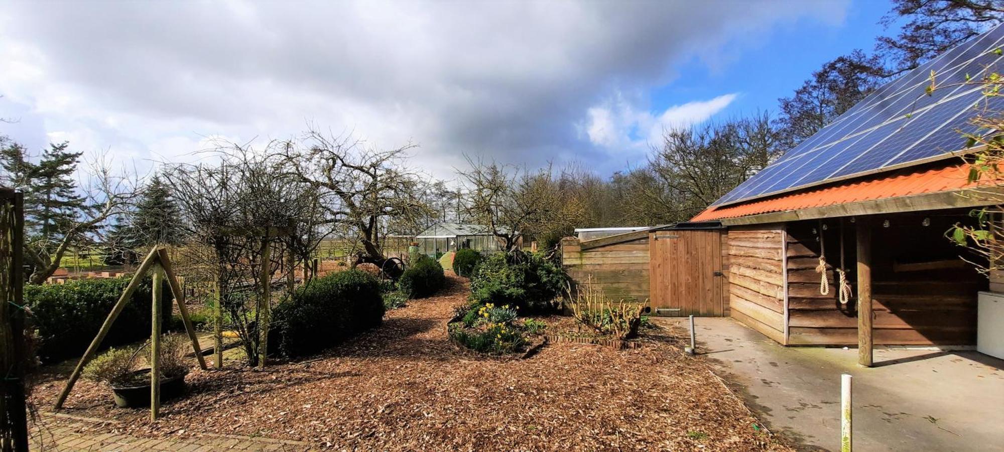 Appartement 2 Met Terras Aan De Tuin Van Op De Roemte Baflo Eksteriør billede
